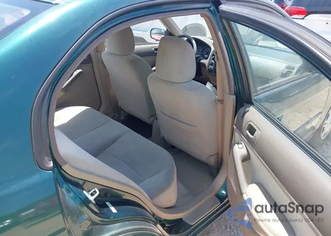 2001 Honda Civic Lx from USA, damaged, VIN 2HGES16561H530495